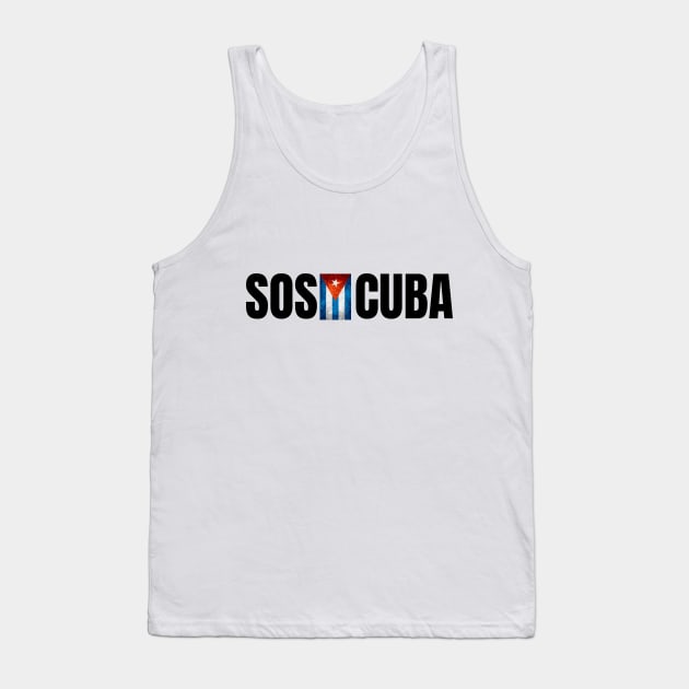 SOSCUBA || FLAG Tank Top by JessyCuba